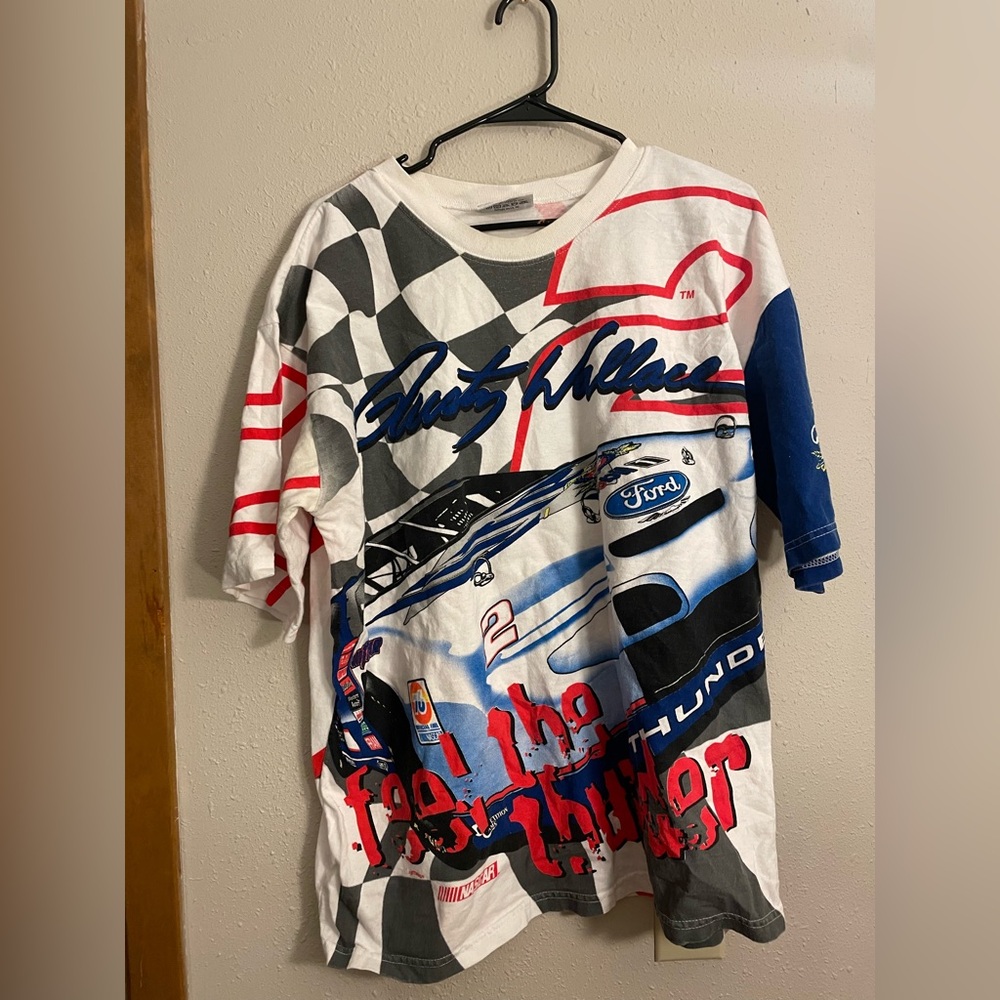 Chase Authentics Dusty Wallace racing t-shirt
